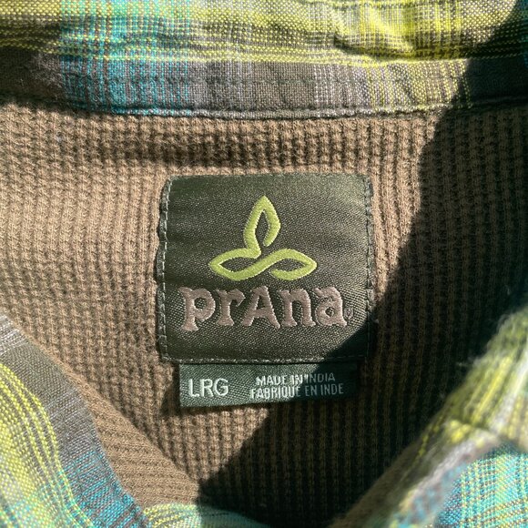Prana button up mens size large - Picture 3 of 3